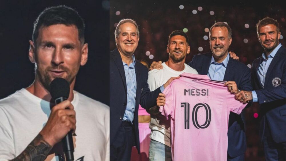 Messi tras su presentación en el Inter de Miami Estoy feliz