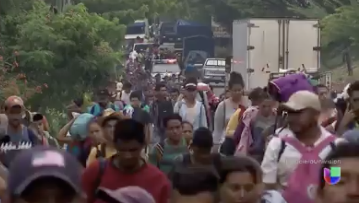 Univisi n muestra al mundo la verdad sobre la caravana de migrantes