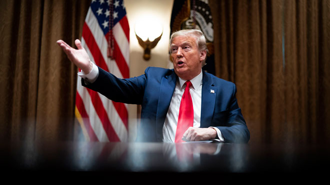 Trump rompe relaciones con la OMS