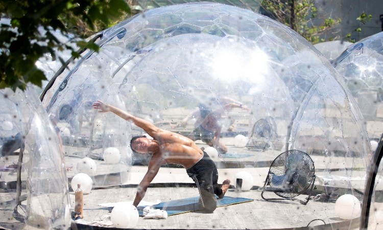 Yoga en Canadá.