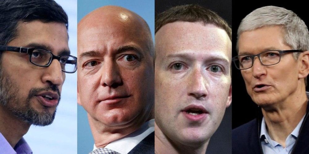 Cuatro gigantes de la tecnología