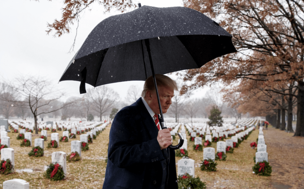 Trump llama perdedores a soldados estadounidenses