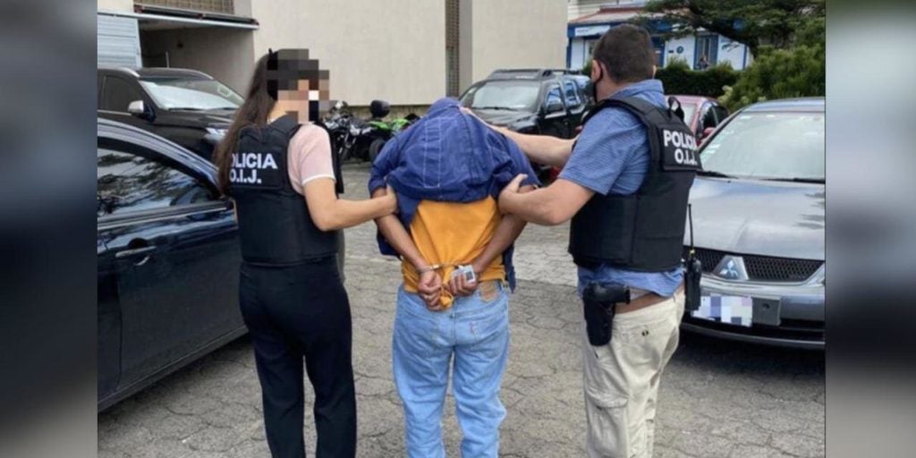 hombre que agredió a mujer en Costa Rica es capturado