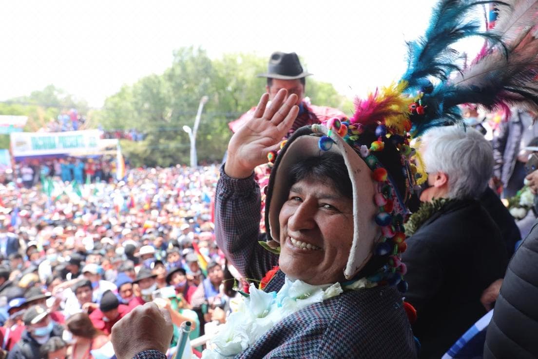 Evo Morales regresa a su tierra tras un año de exilio