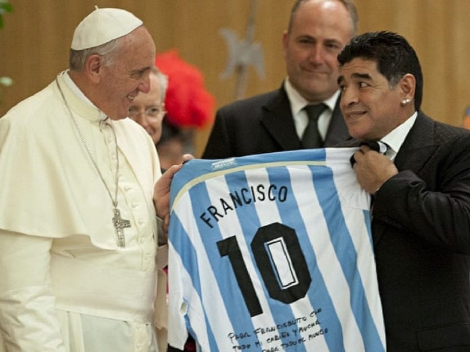 Papa Francisco recuerda con afecto Diego Maradona