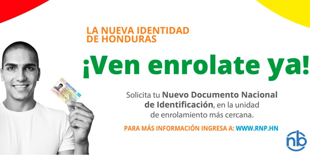 Registro Nacional de las Personas enrolamiento