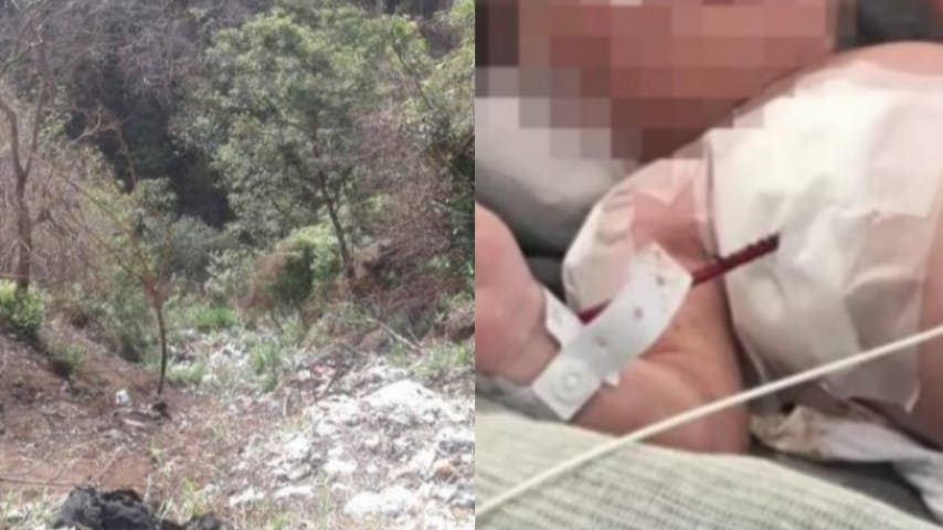 Joven rapta y lanza a su bebé de un barranco para no pagar la pensión alimenticia