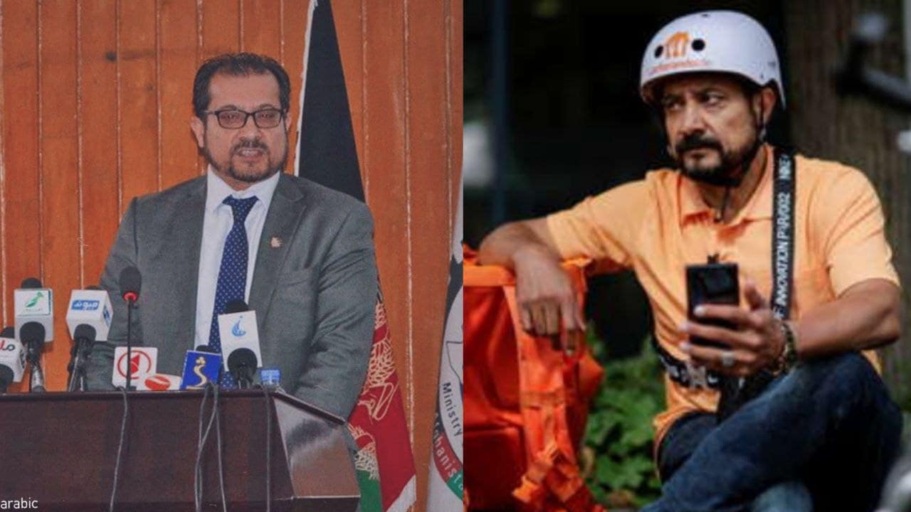 Sayed Sadaat, el exministro afgano que se refugió en Alemania y reparte comida para vivir