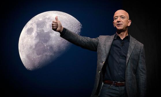 Bezos revela cómo será el futuro: "Humanos nacerán en el espacio"