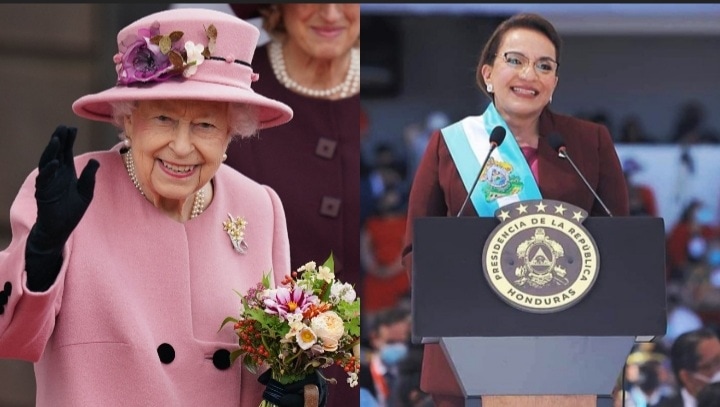 La reina Isabel II felicita a la presidenta de Honduras, Xiomara Castro