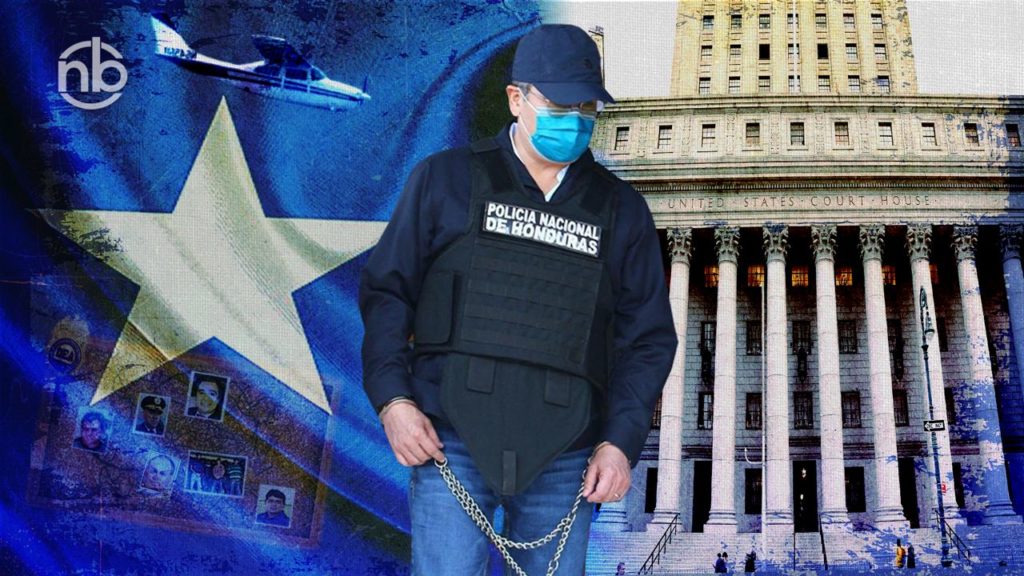 el interrogatorio, Juan Orlando Hernández es extraditado a EEUU por cargos de narcotráfico