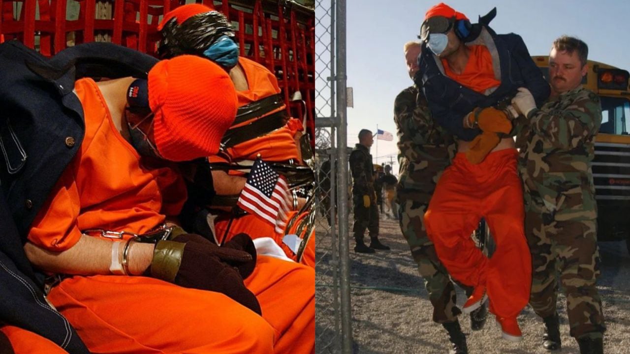 Salen A La Luz Las Fotografías Del Primer Traslado De Prisioneros A La Base De Guantánamo 