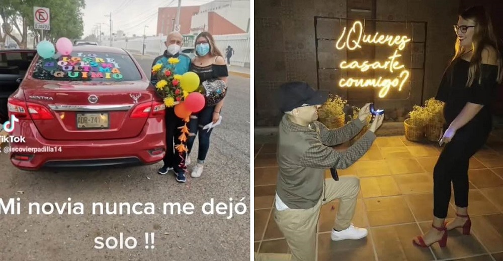 Joven apoyó a su novio en su lucha contra el cáncer,