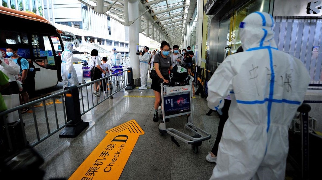 China anuncia el final de la cuarentena obligatoria para entrada del país