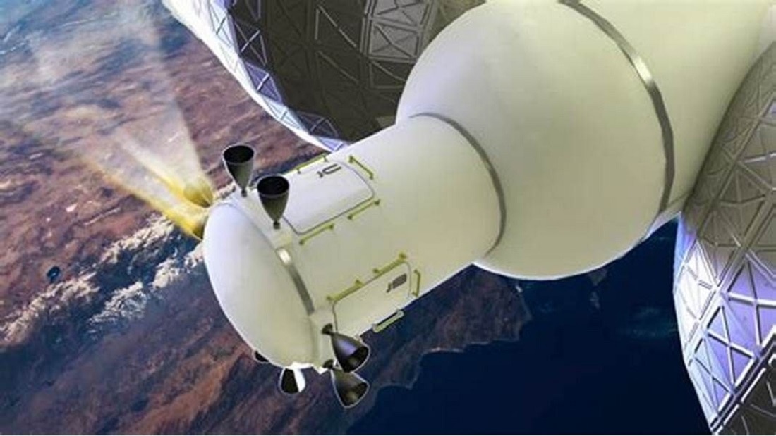Pretenden fabricar una plataforma orbital esférica en el espacio