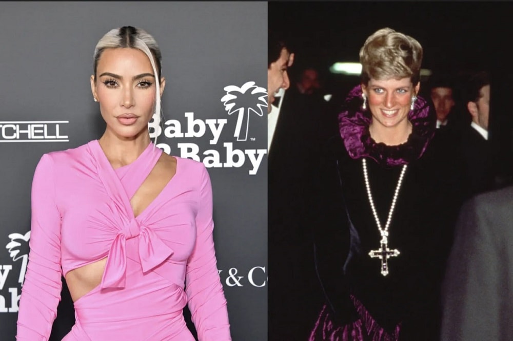 Kim Kardashian adquiere en una subasta la cruz de Attallah que lució la princesa Diana