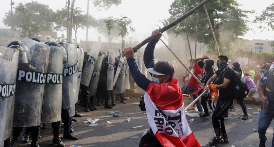 Perú paralizada por masivas protestas en contra de Boluarte y su gabinete