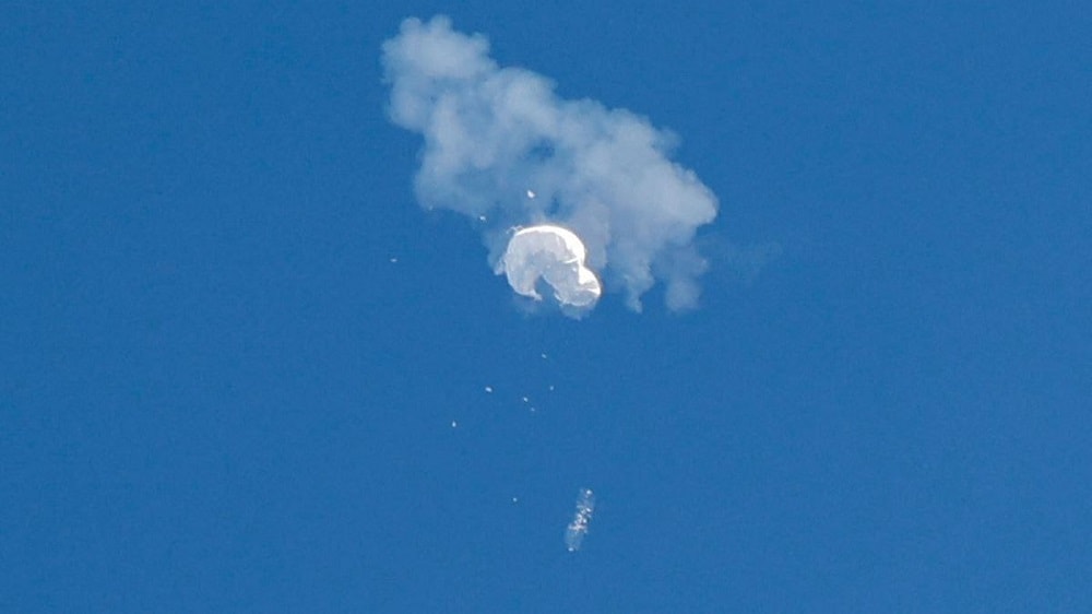 EEUU derriba cuatro objetivos voladores no identificado en ocho días, un globo