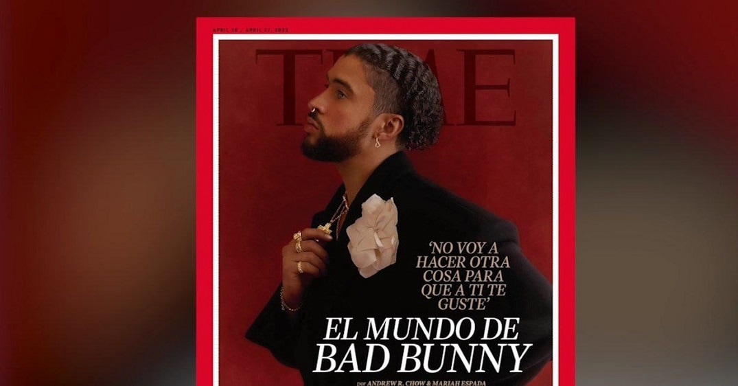 Bad Bunny es comparado con Frank Sinatra y Michael Jackson por la revista Time