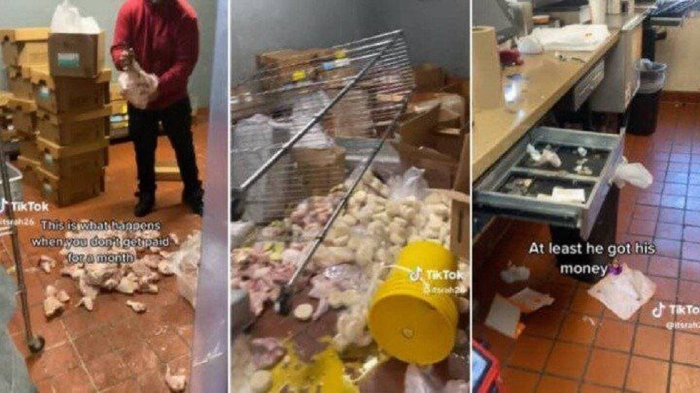 Joven destruye el restaurante donde trabajaba porque no le pagaron su sueldo