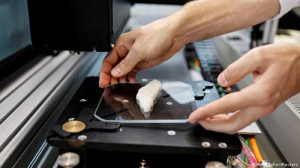 Crean el primer filete de pescado mediante impresión 3D