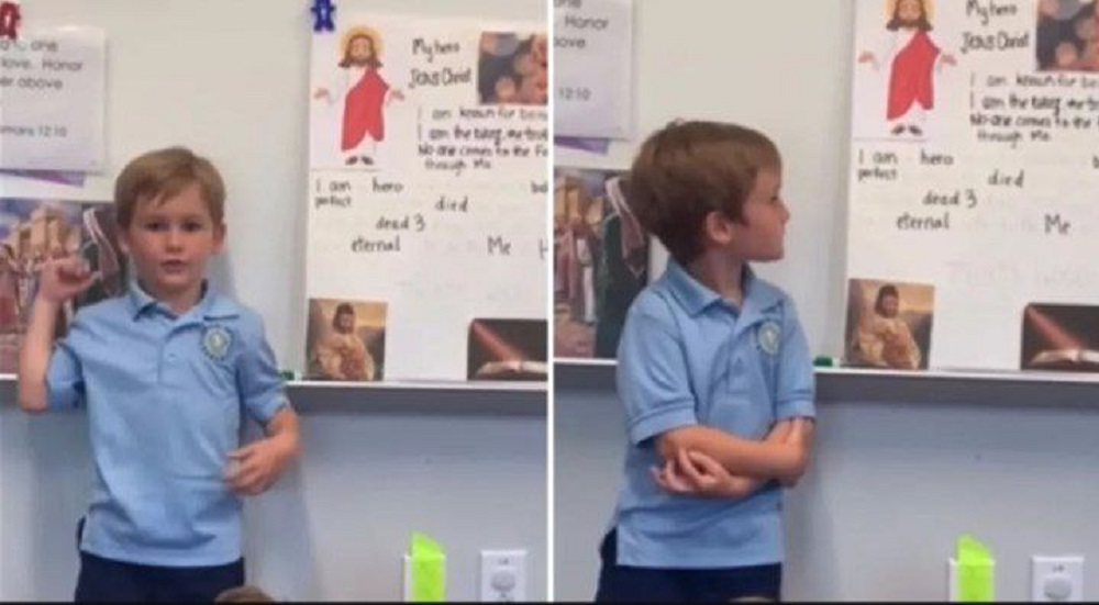 Pequeño eligió a Jesús como su superhéroe favorito: “Puedes tener vida eterna conmigo”