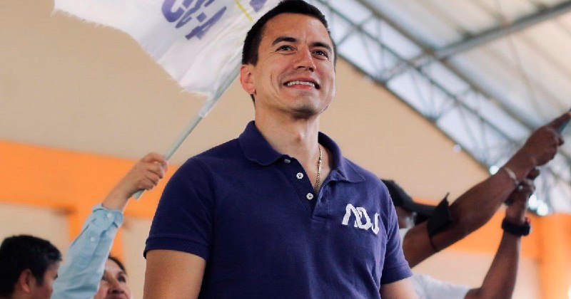 Daniel Noboa, líder de derecha, se convierte en el presidente electo en Ecuador