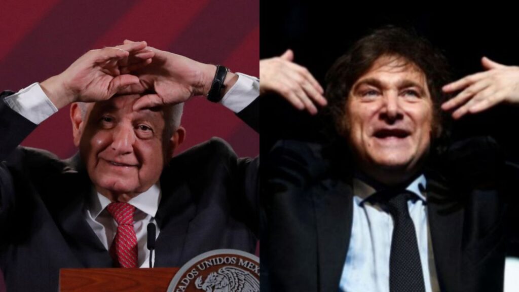 AMLO reacciona al triunfo de Milei: Argentina se metió un “autogol”