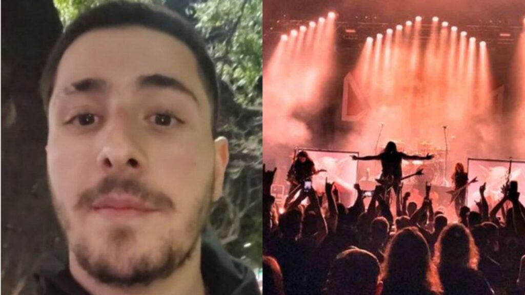Mujer dejó plantado a su cita por irse con el guitarrista de una banda de metal