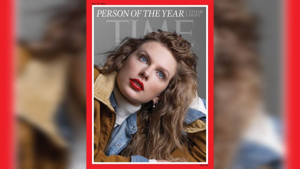 Taylor Swift se convierte en la Persona del Año de la revista Time