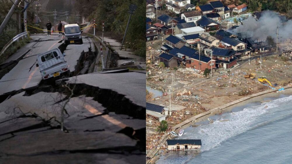 Terremoto en Japón a pocas horas de Año Nuevo suma más de 50 víctimas