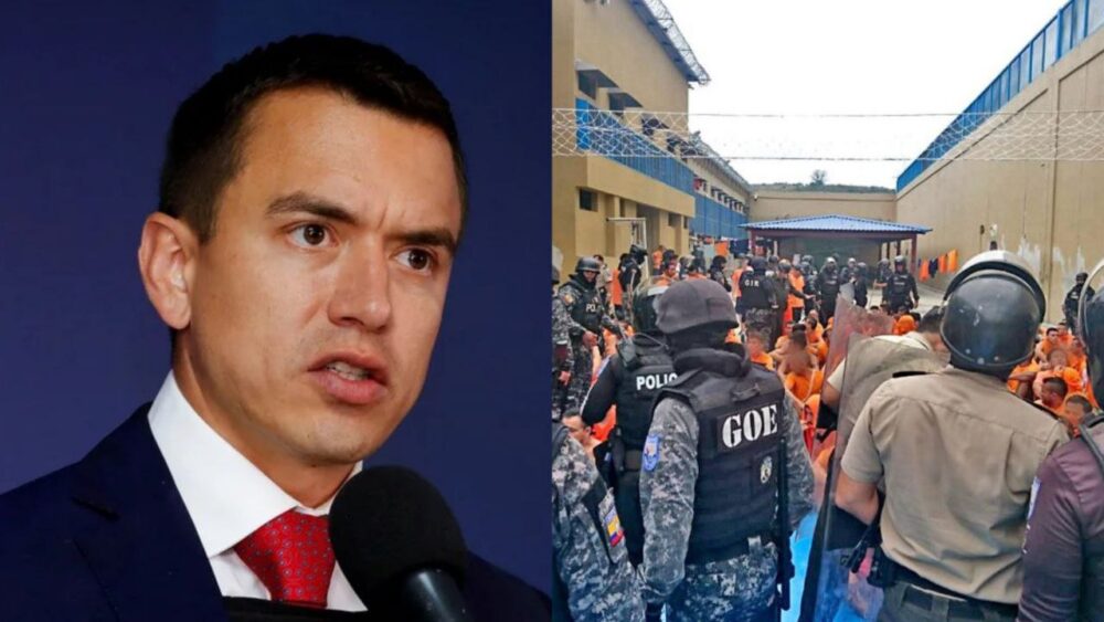 Nadie detiene la construcción de dos megacárceles en Ecuador: Noboa presenta los planos