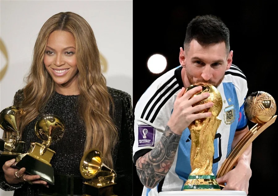 Beyonce-and-Lionel-Messi Super Bowl