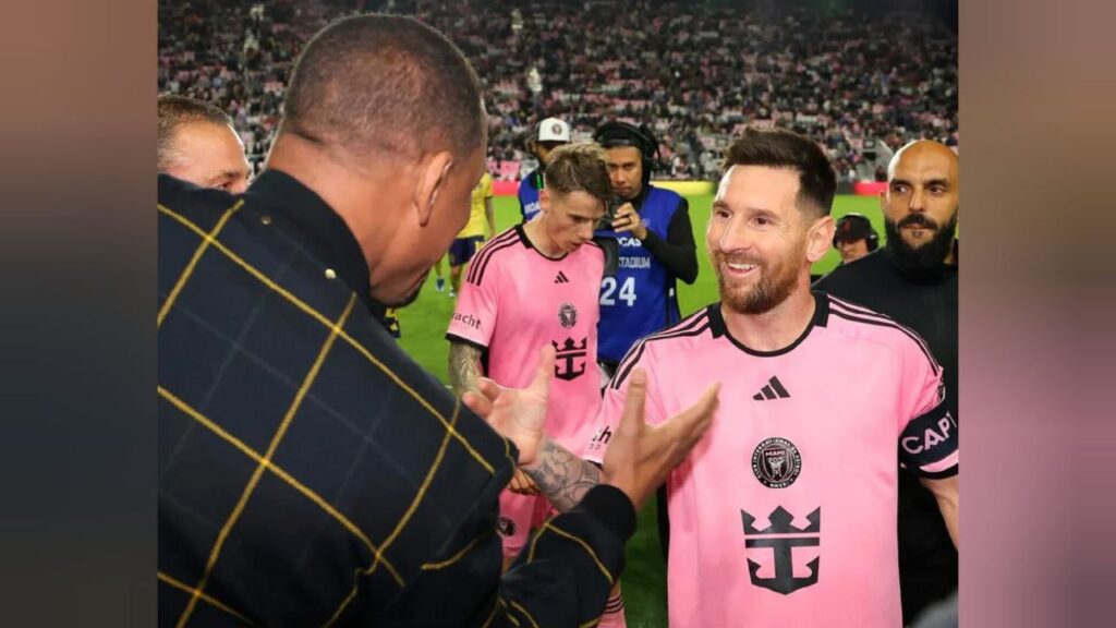 "Esto fue una locura": Will Smith conoce a Messi en persona y lo presume en sus redes
