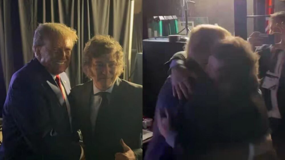 Donald Trump confiesa su amor a Javier Milei: "Lo amo porque me ama"