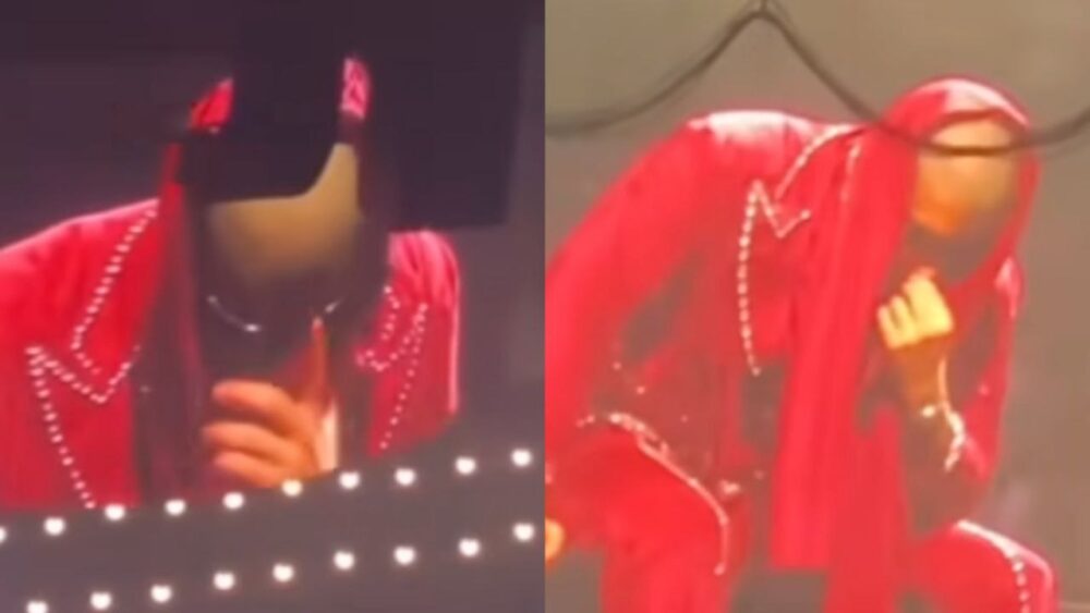 Bad Bunny llora en pleno concierto y confesa que tiene sus días tristes