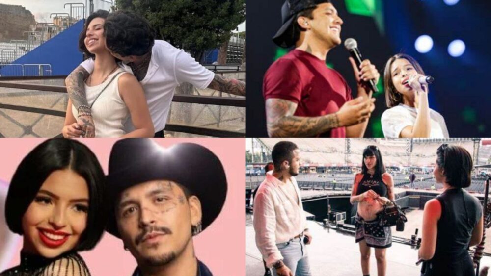 Christian Nodal: Ángela Aguilar es “un amor que tardó tanto años”