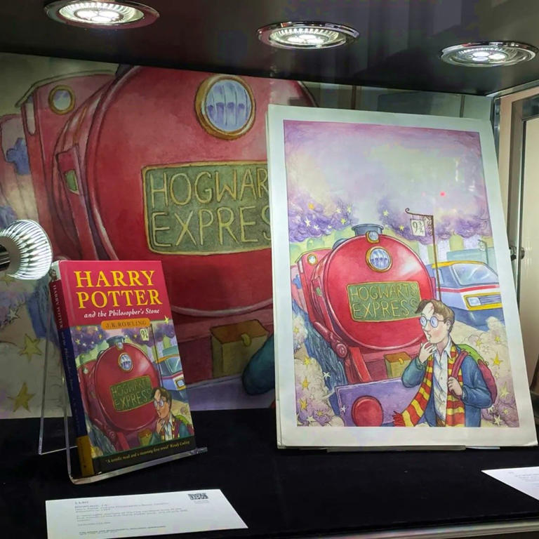 subasta harry potter aquarela Harry Potter