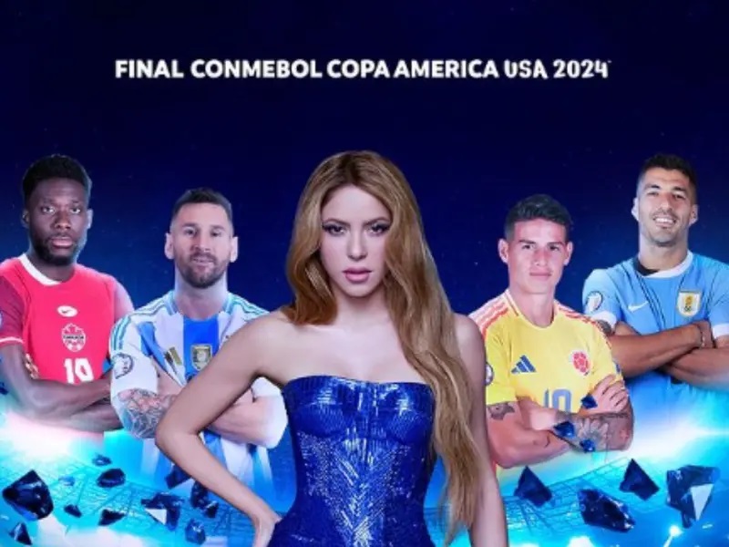 shakira copa de oro