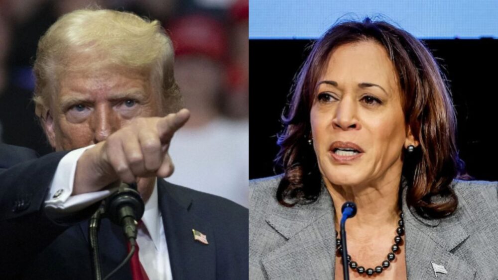 las celebridades, Trump llama a Kamala Harris "maliciosa y tonta"