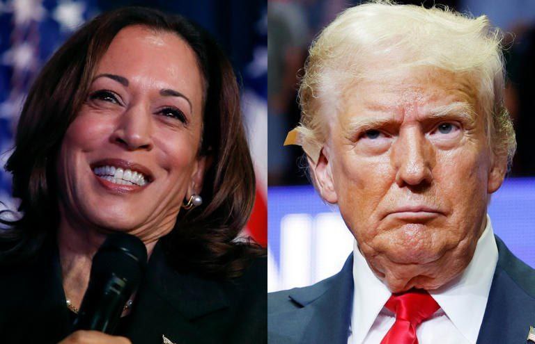 empatados, Kamala Harris se acerca de manera contundente Donald Trump en las encuestas electorales