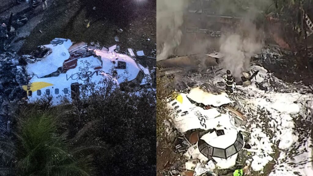 Piloto de avión que se desplomó en Brasil no comunicó ninguna emergencia