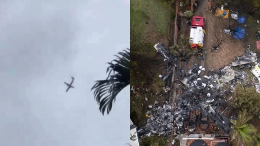 "Gritos y un estruendo": La caja negra del avión desplomado en Brasil revela los momentos de terror