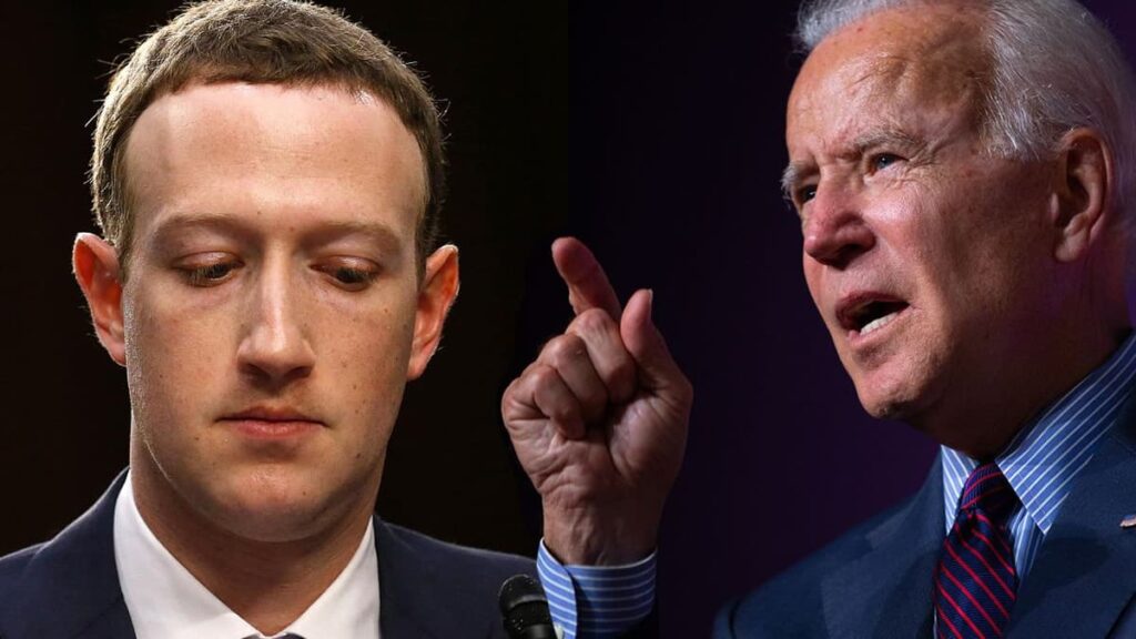 Mark Zuckerberg confiesa que Joe Biden lo presionó para censurar a los estadounidenses