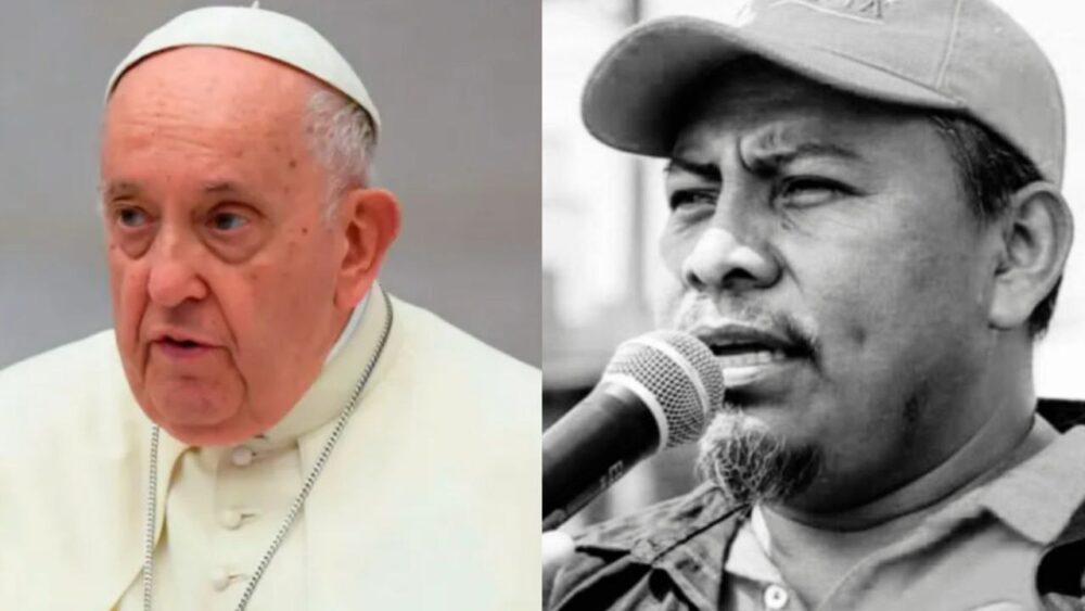 El Papa Francisco condena el asesinato del activista hondureño Juan López