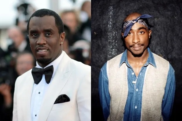 tupac shakur sean diddy combs