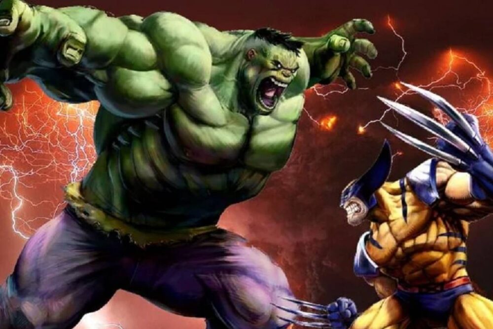 Marvel estaría preparando una película de los personajes "Wolverine vs Hulk" 