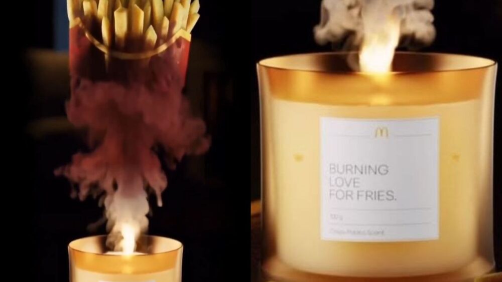 El apetitoso olor a papas fritas llega en una colección única de velas lanzada por McDonald's 