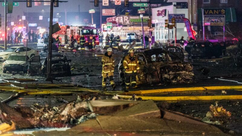 avión desplomado en Filadelfia 