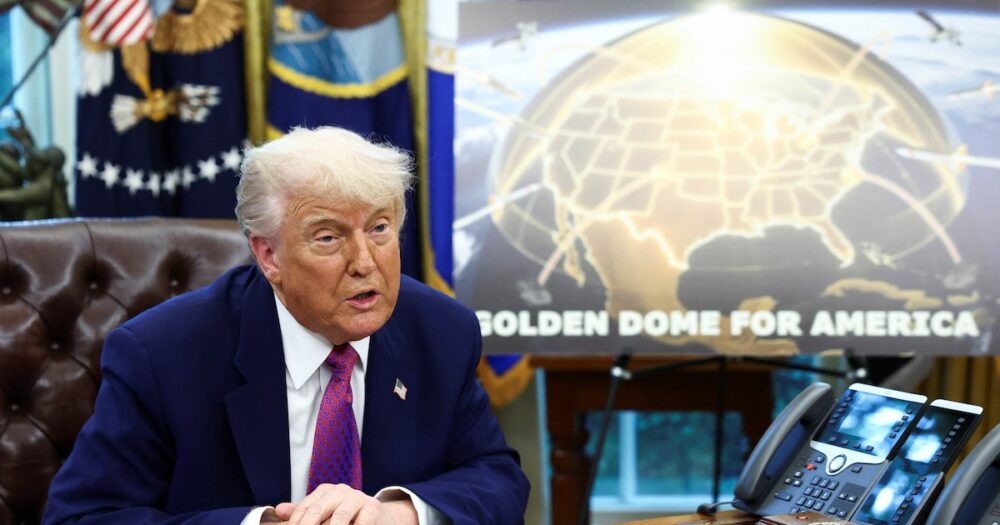 Trump lanza el proyecto Cúpula Dorada para proteger a EEUU
